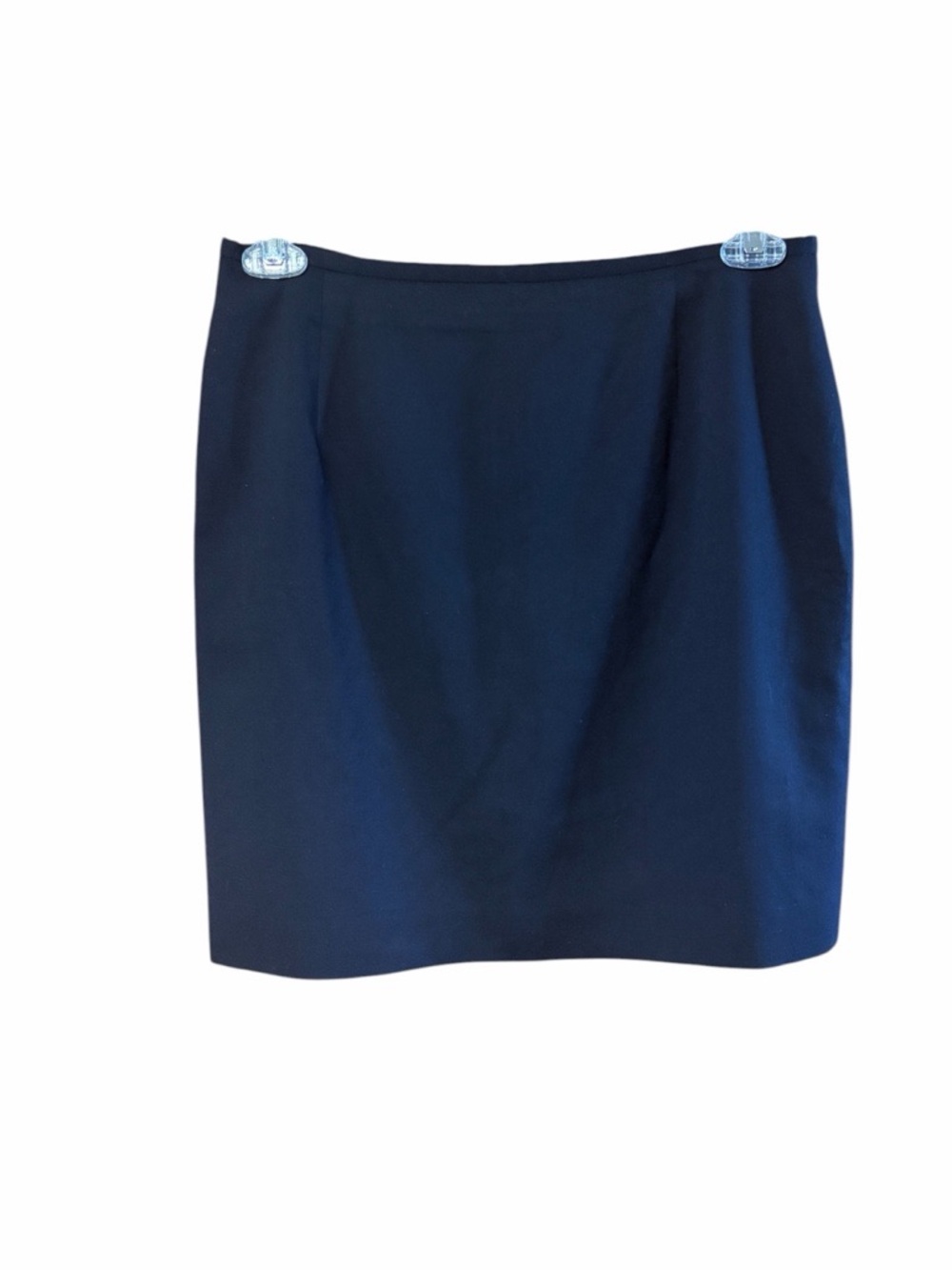 Lauren Ralph Lauren‎ Wool Navy Pencil Career Skirt
